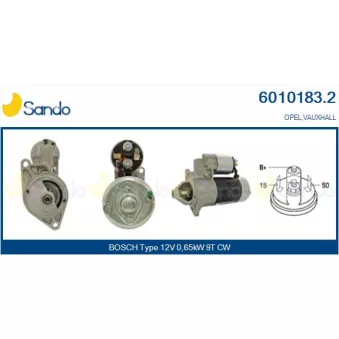 Démarreur SANDO 6010183.2