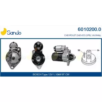 Démarreur SANDO 6010200.0