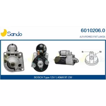 Démarreur SANDO 6010206.0