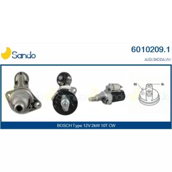 Démarreur SANDO 6010209.1