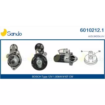 Démarreur SANDO 6010212.1