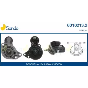 Démarreur SANDO 6010213.2