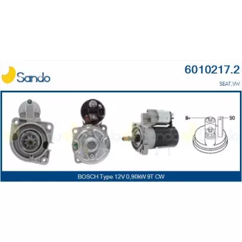 Démarreur SANDO 6010217.2