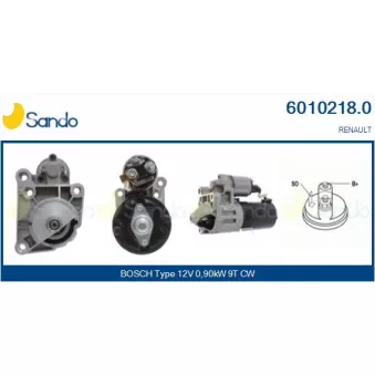 Démarreur SANDO 6010218.0