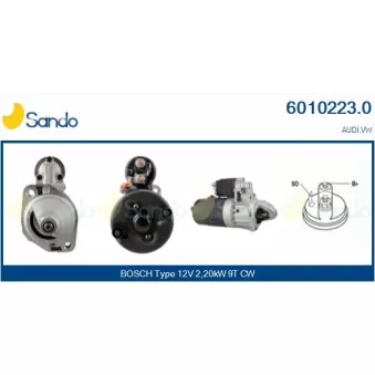 Démarreur SANDO 6010223.0