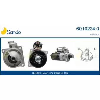 Démarreur SANDO 6010224.0