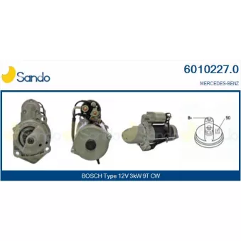 Démarreur SANDO 6010227.0