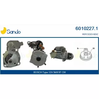 Démarreur SANDO 6010227.1