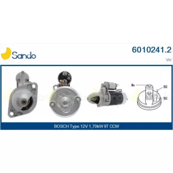 Démarreur SANDO 6010241.2