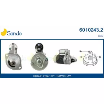 Démarreur SANDO 6010243.2