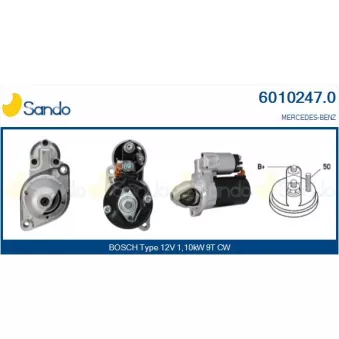 Démarreur SANDO 6010247.0