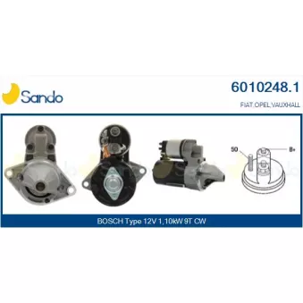 Démarreur SANDO 6010248.1