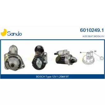 Démarreur SANDO 6010249.1