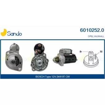 Démarreur SANDO 6010252.0