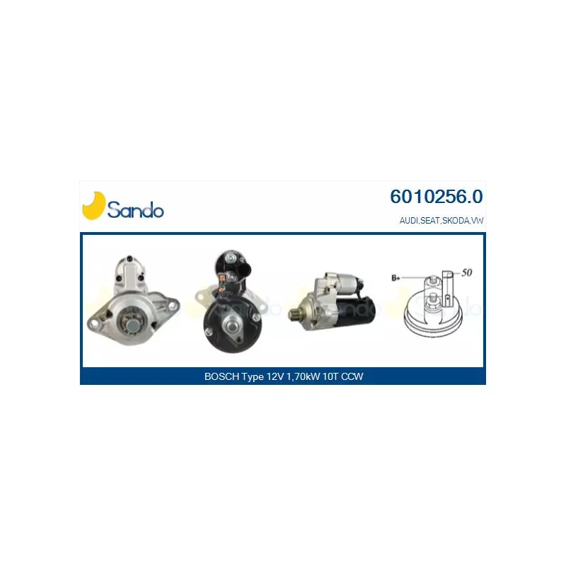 Démarreur SANDO 6010256.0