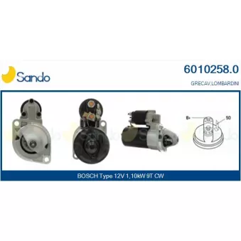 Démarreur SANDO 6010258.0