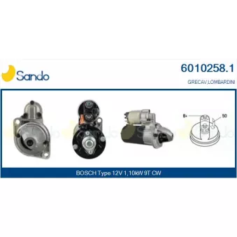 Démarreur SANDO 6010258.1