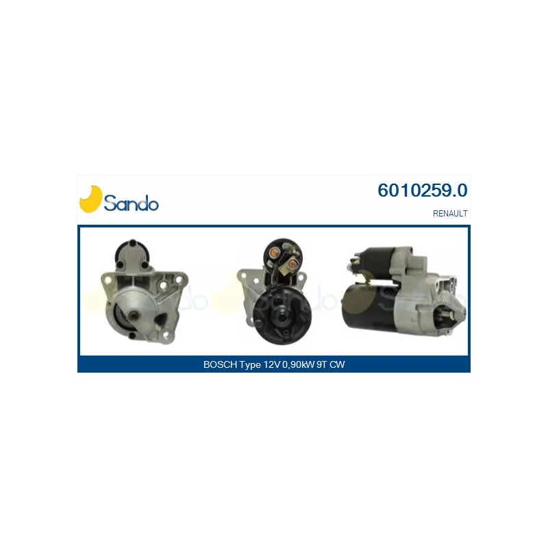 Démarreur SANDO 6010259.0