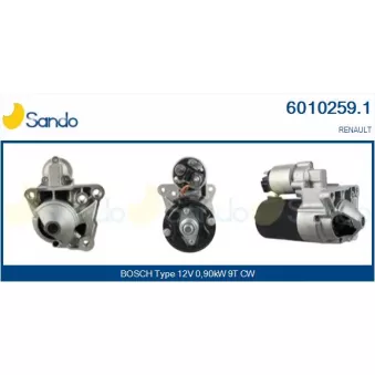 Démarreur SANDO 6010259.1
