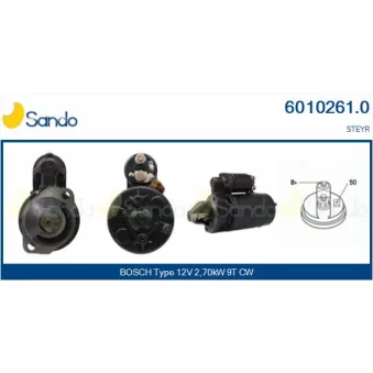 Démarreur SANDO 6010261.0