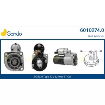 Démarreur SANDO 6010274.0