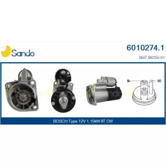Démarreur SANDO 6010274.1