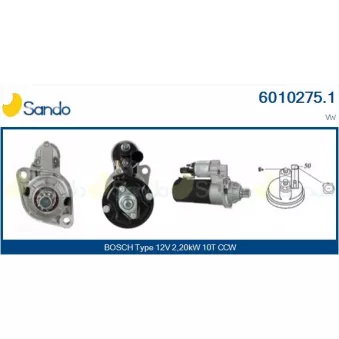 Démarreur SANDO 6010275.1