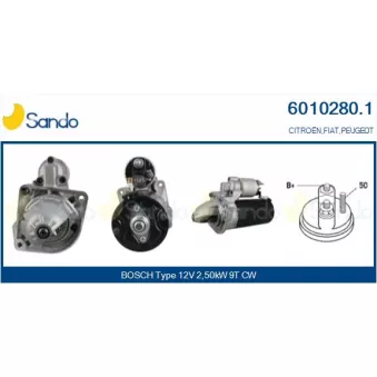 Démarreur SANDO 6010280.1