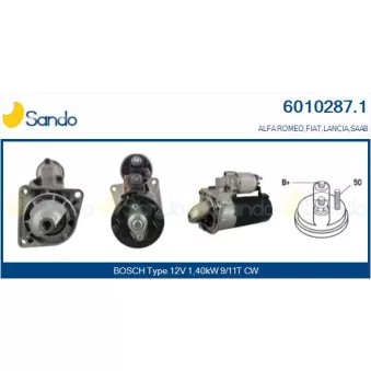 Démarreur SANDO 6010287.1