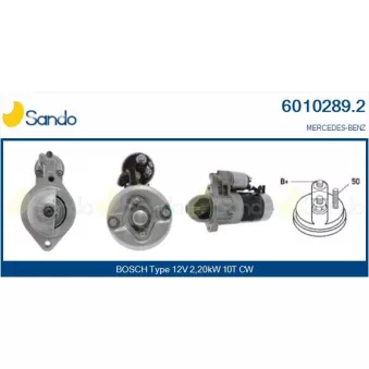 Démarreur SANDO 6010289.2