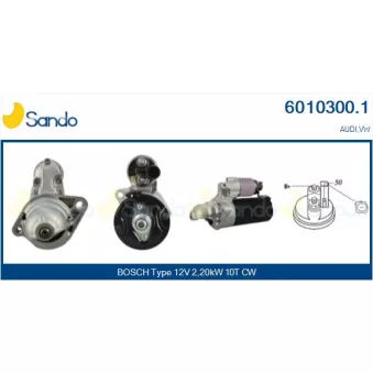 Démarreur SANDO 6010300.1
