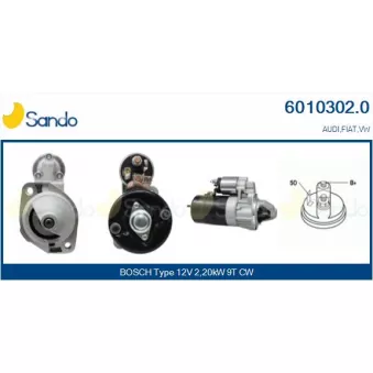 Démarreur SANDO 6010302.0
