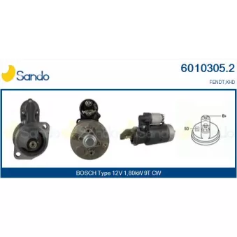 Démarreur SANDO 6010305.2