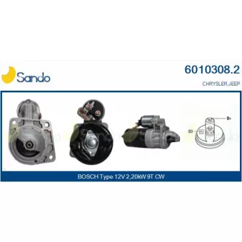 Démarreur SANDO 6010308.2
