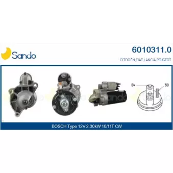 Démarreur SANDO 6010311.0
