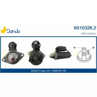 Démarreur SANDO 6010326.2
