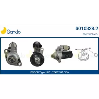 Démarreur SANDO 6010328.2