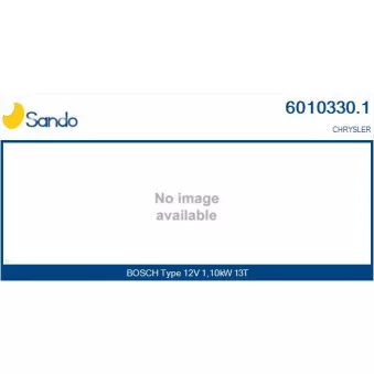 Démarreur SANDO 6010330.1