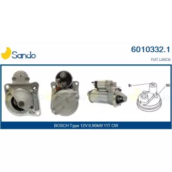 Démarreur SANDO 6010332.1