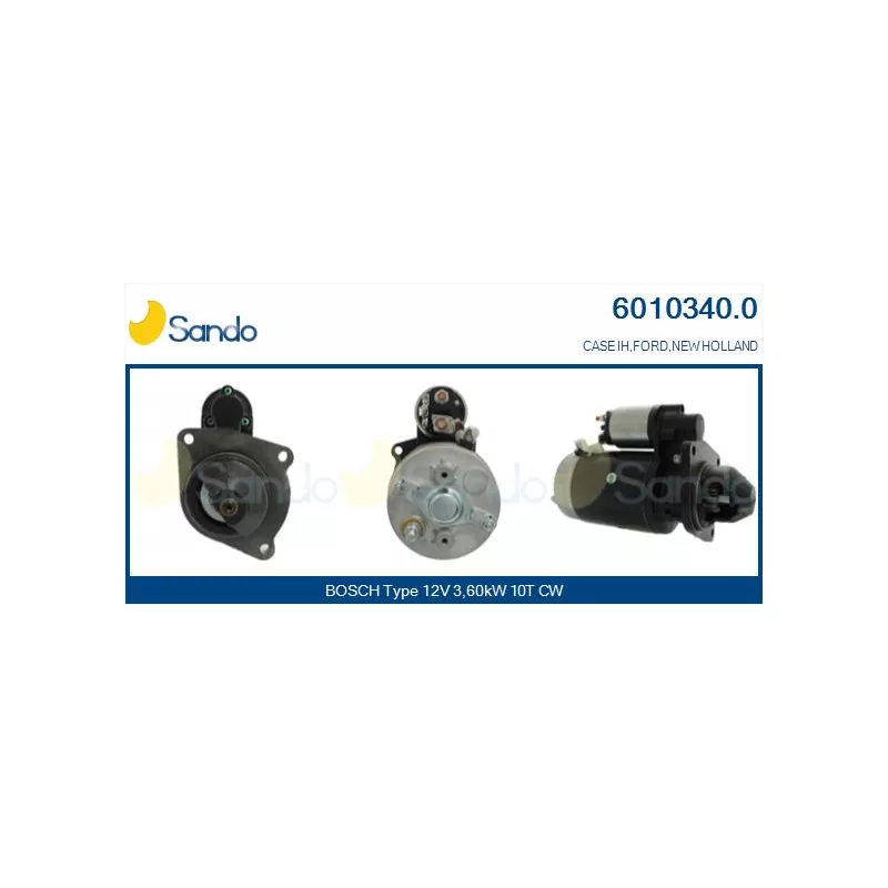 Démarreur SANDO 6010340.0