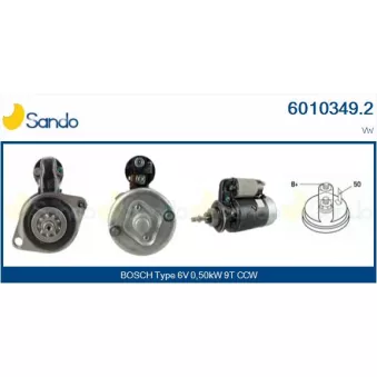Démarreur SANDO 6010349.2