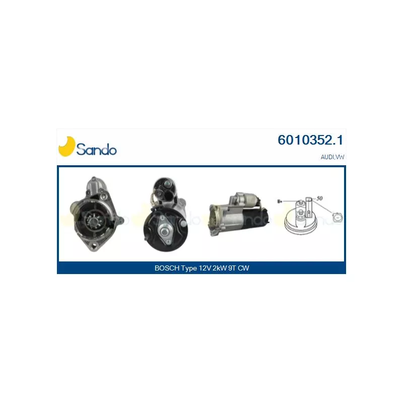 Démarreur SANDO 6010352.1