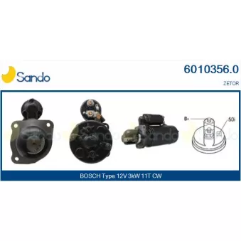 Démarreur SANDO 6010356.0