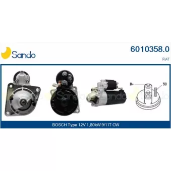 Démarreur SANDO 6010358.0