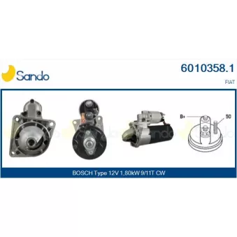 Démarreur SANDO 6010358.1