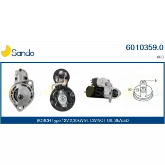 Démarreur SANDO 6010359.0