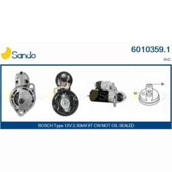 Démarreur SANDO 6010359.1