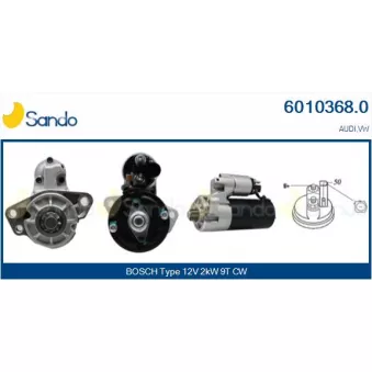 Démarreur SANDO 6010368.0