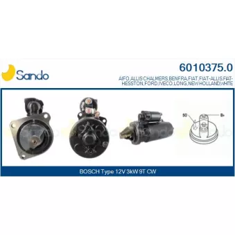 Démarreur SANDO 6010375.0