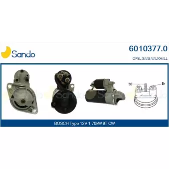 Démarreur SANDO 6010377.0